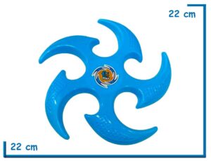 FUN PLAY DISCO ESTRELLA VOLADOR CELESTE 22CM