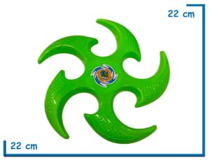 FUN PLAY DISCO ESTRELLA VOLADOR VERDE 22CM
