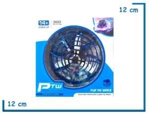 PTW TROMPO SPINNER AZUL CON LUZ CARGA USB