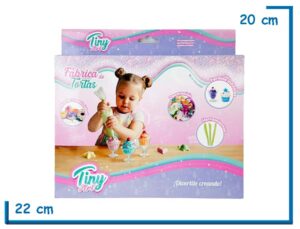TINY ART FABRICA DE TORTAS ICE CREAM CON ACCESORIOS