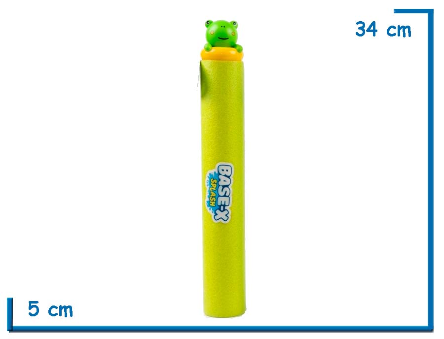 BASE-X SPLASH LANZADOR DE AGUA RANA AMARILLO