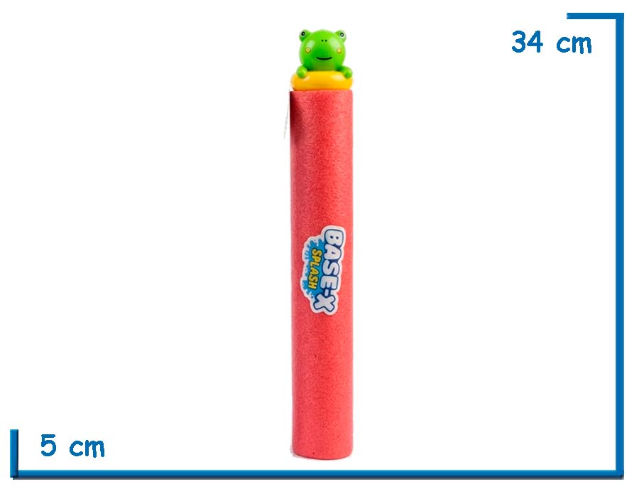 BASE-X SPLASH LANZADOR DE AGUA RANA ROJO
