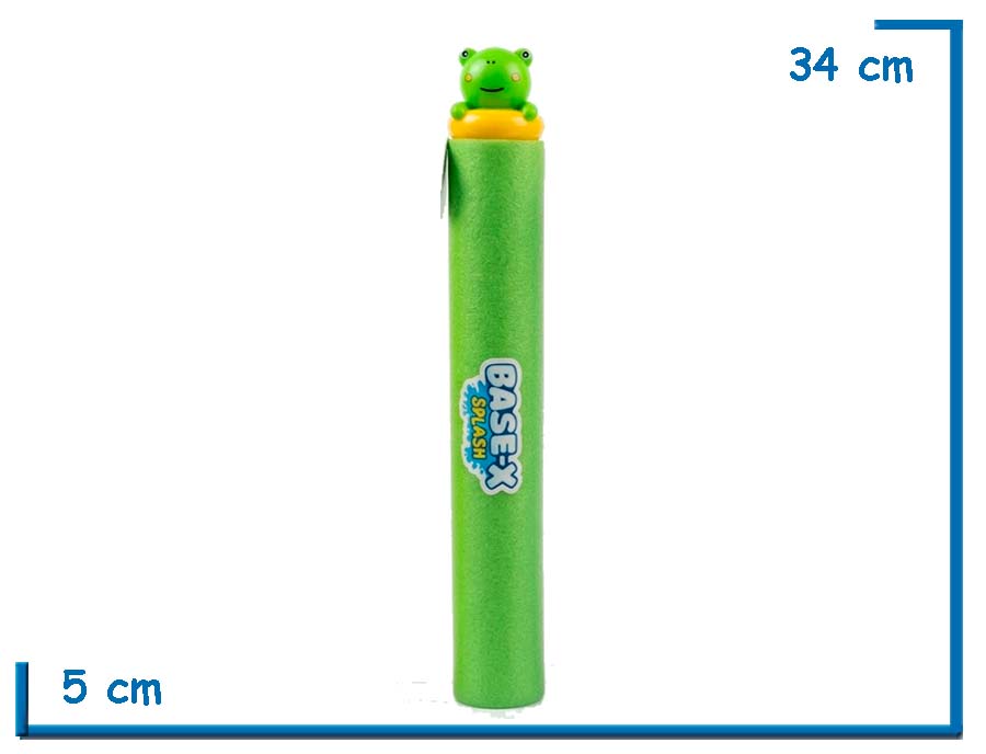 BASE-X SPLASH LANZADOR DE AGUA RANA VERDE