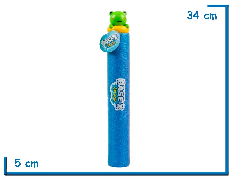 BASE-X SPLASH LANZADOR DE AGUA RANA AZUL