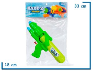 BASE-X SPLASH PISTOLA DE AGUA VERDE BOMBA SHOT EN BOLSA