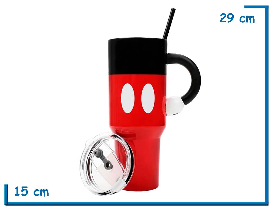 MICKEY MOUSE TUMBLER COOL EASY XL CHARACTER HANDLE 770ML