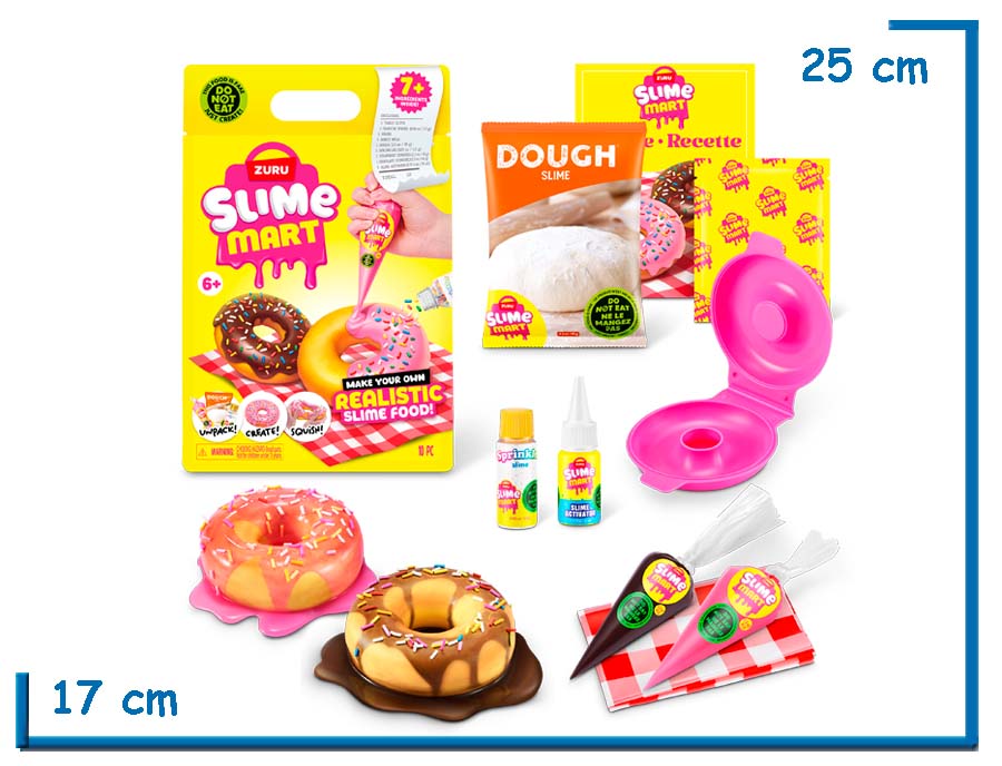 ZURU SLIME MART CREA TUS DONUTS