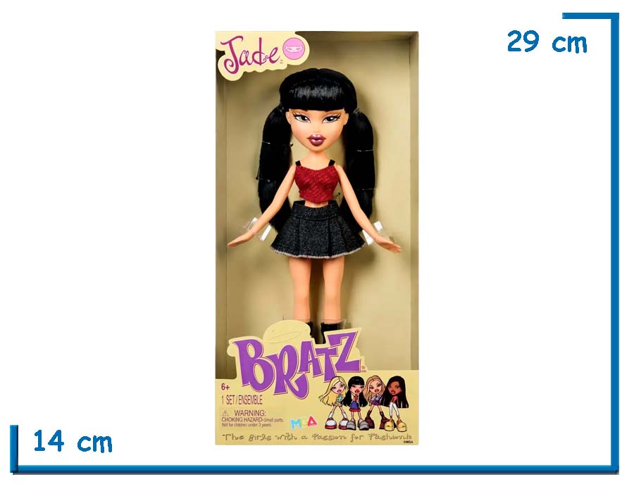 MGA BRATZ JADE MUÑECA 25CM